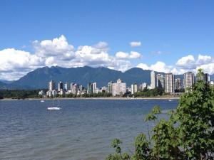 Kitsilano (Kits - my neighbourhood) Beach View to Downtown